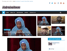 Tablet Screenshot of kairabanews.com